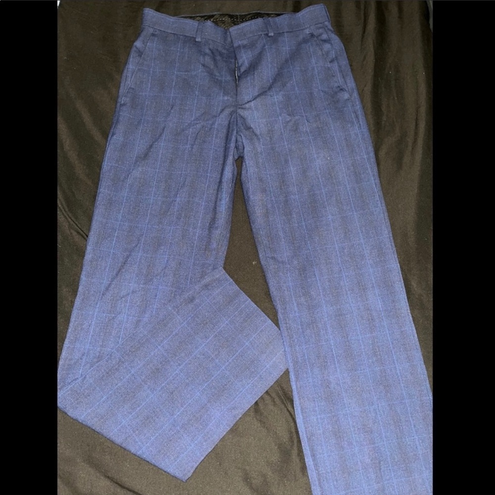Striped dress pants